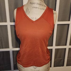 Patagonia Womens Orange Airius‎ Tank Top Medium